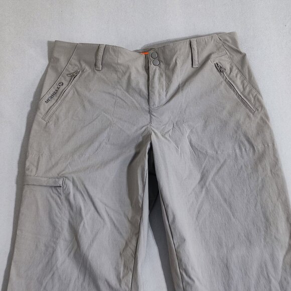 Merrell pants women's size 10 grey colour outdoor hiking active wear pants - Picture 2 of 12
